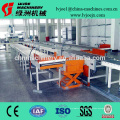 aluminum foil and pvc film coating machine on gypsum board